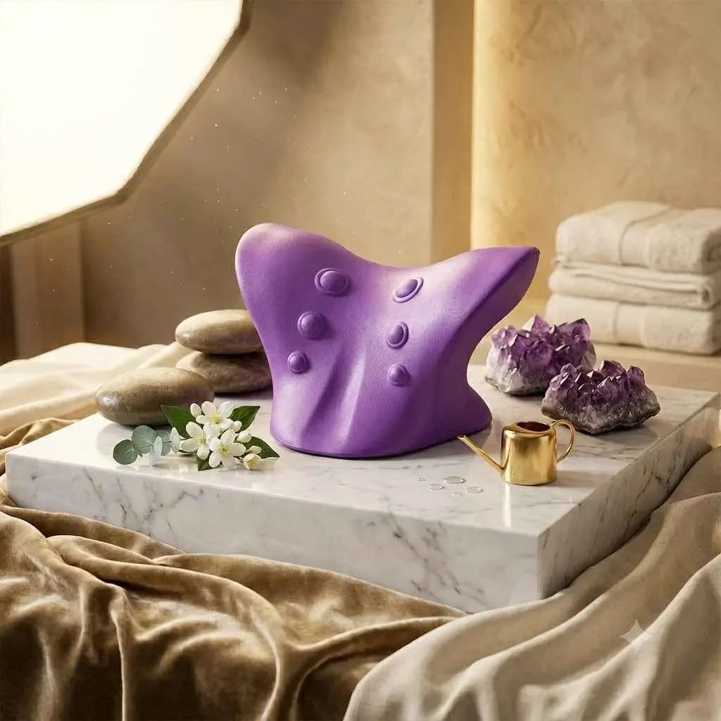 C-Type Cervical Spine Massage Pillow