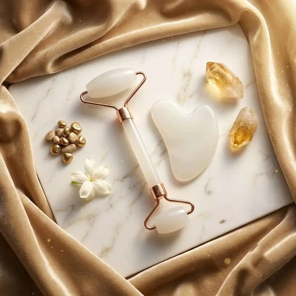 Facial Roller & Gua Sha Set